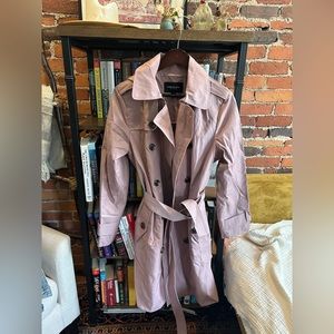 Trench coat_ London Fog_hooded and belted